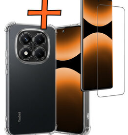 Nomfy Nomfy Xiaomi Redmi Note 14 Pro 5G Hoesje Shockproof Met Screenprotector