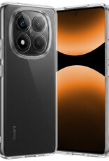 Nomfy Nomfy Xiaomi Redmi Note 14 Pro 5G Hoesje Siliconen - Transparant