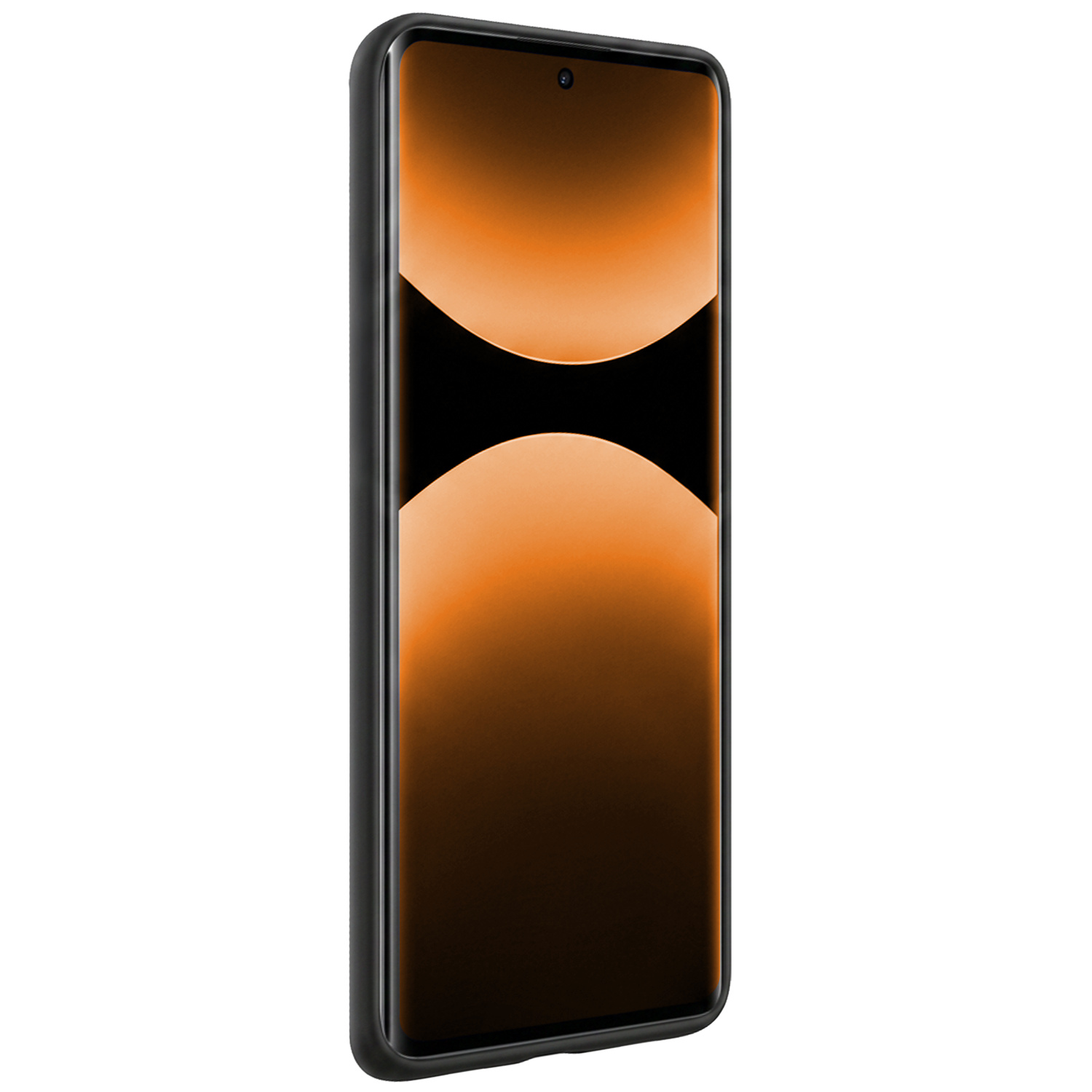 Nomfy Nomfy Xiaomi Redmi Note 14 Pro 5G Hoesje Siliconen - Zwart
