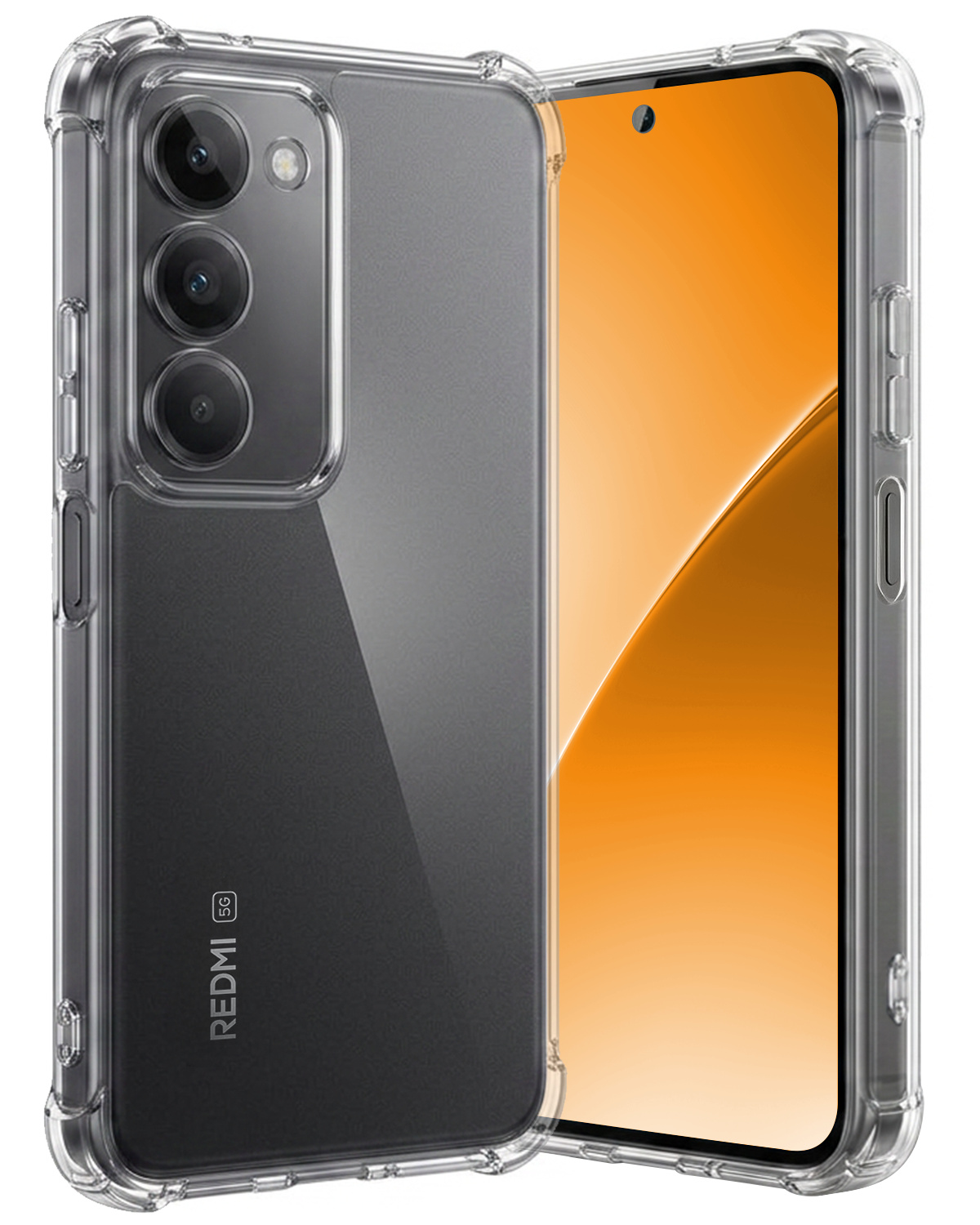Nomfy Nomfy Xiaomi 15 Hoesje Shockproof - Transparant