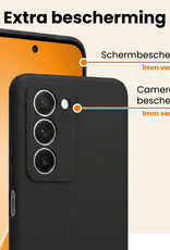 Nomfy Nomfy Xiaomi 15 Hoesje Siliconen - Zwart