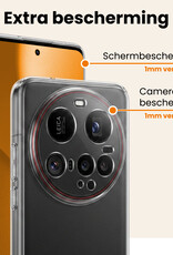 Nomfy Nomfy Xiaomi 15 Ultra Hoesje Siliconen Met Screenprotector - Transparant