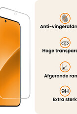 Nomfy Nomfy Xiaomi 15 Ultra Hoesje Siliconen Met Screenprotector - Transparant