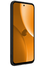Nomfy Nomfy Xiaomi 15 Ultra Hoesje Siliconen Met Screenprotector - Zwart
