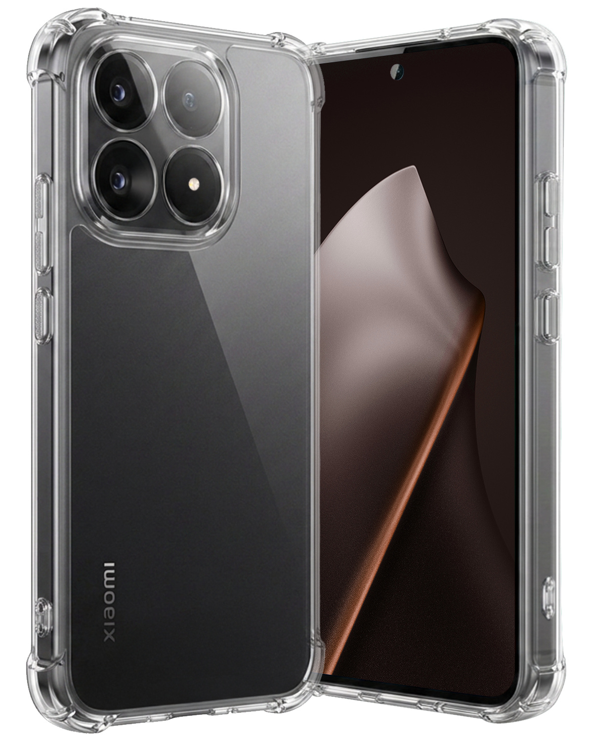 Nomfy Nomfy Xiaomi 15T Hoesje Shockproof - Transparant