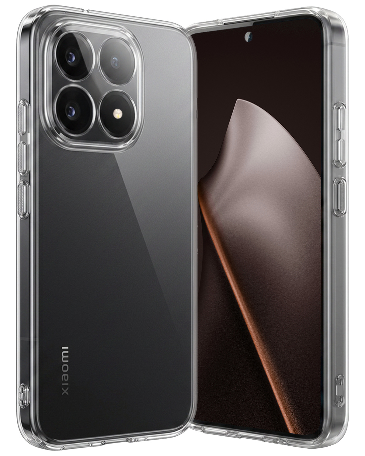 Nomfy Nomfy Xiaomi 15T Hoesje Siliconen - Transparant