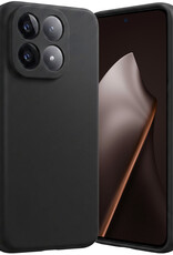 Nomfy Nomfy Xiaomi 15T Hoesje Siliconen - Zwart
