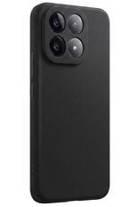 Nomfy Nomfy Xiaomi 15T Hoesje Siliconen - Zwart - 2 PACK