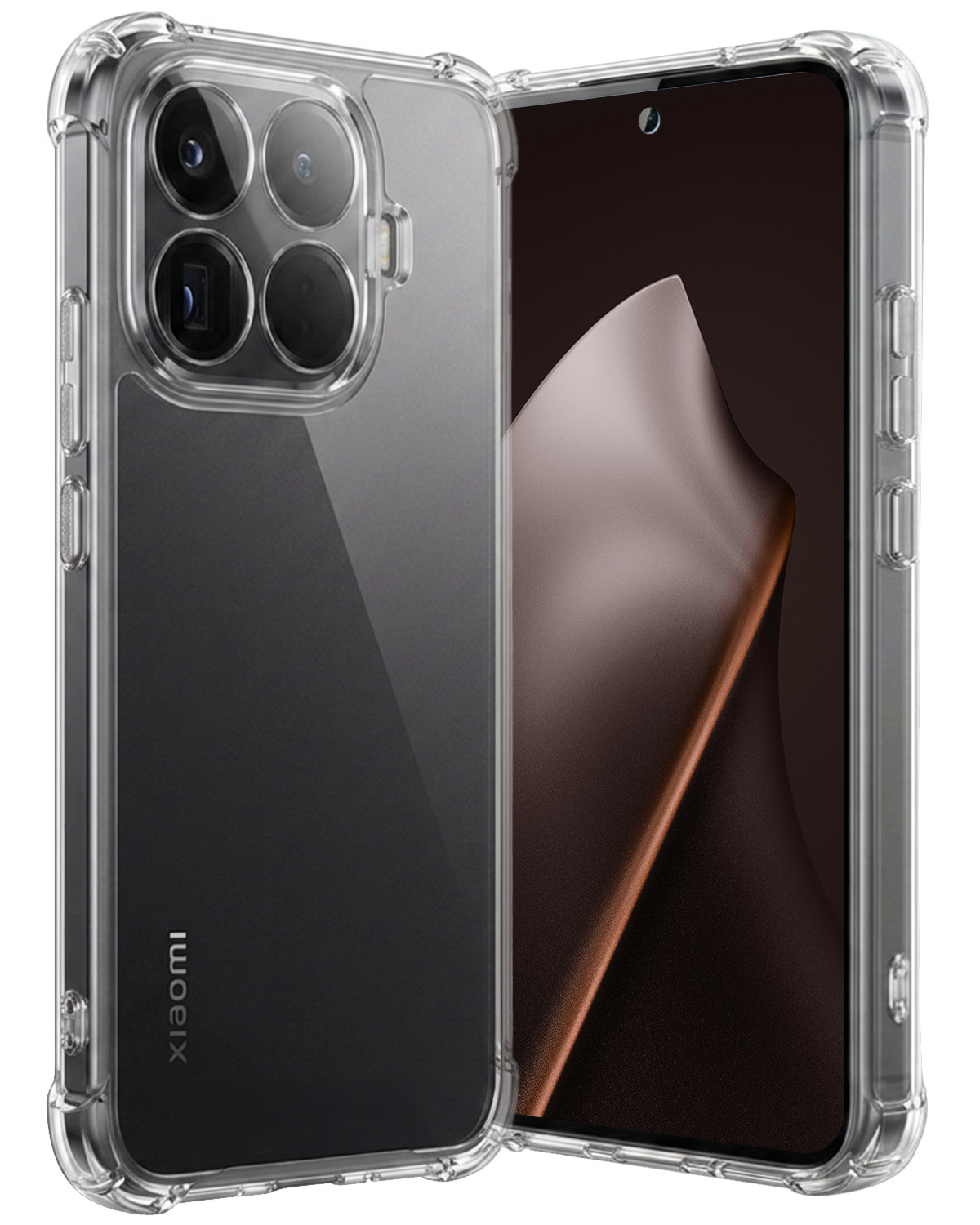 Nomfy Nomfy Xiaomi 15T Pro Hoesje Shockproof - Transparant