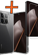 Nomfy Nomfy Xiaomi 15T Pro Hoesje Shockproof Met Screenprotector