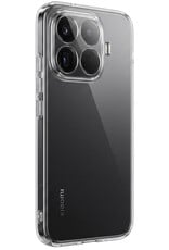 Nomfy Nomfy Xiaomi 15T Pro Hoesje Siliconen - Transparant - 2 PACK