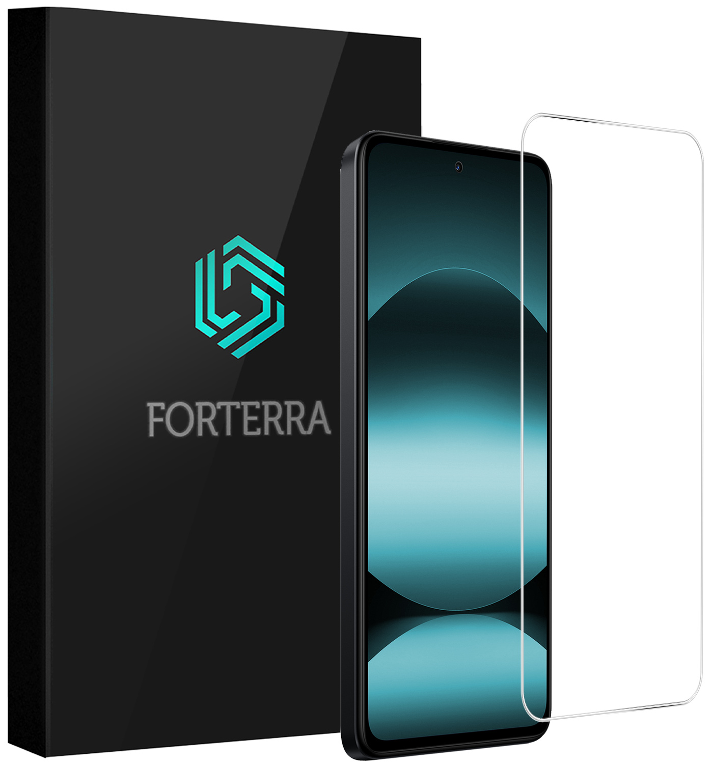 Forterra Forterra Xiaomi Redmi Note 14 5G Screenprotector Glas