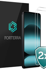 Forterra Forterra Xiaomi Redmi Note 14 5G Screenprotector Glas - 2 PACK