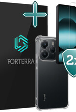 Forterra Forterra Xiaomi Redmi Note 14 5G Hoesje Shockproof Met 2x Screenprotector