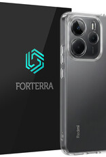 Forterra Forterra Xiaomi Redmi Note 14 5G Hoesje Siliconen - Transparant