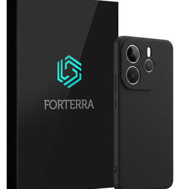 Forterra Forterra Xiaomi Redmi Note 14 5G Hoesje Siliconen - Zwart