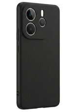 Forterra Forterra Xiaomi Redmi Note 14 5G Hoesje Siliconen - Zwart