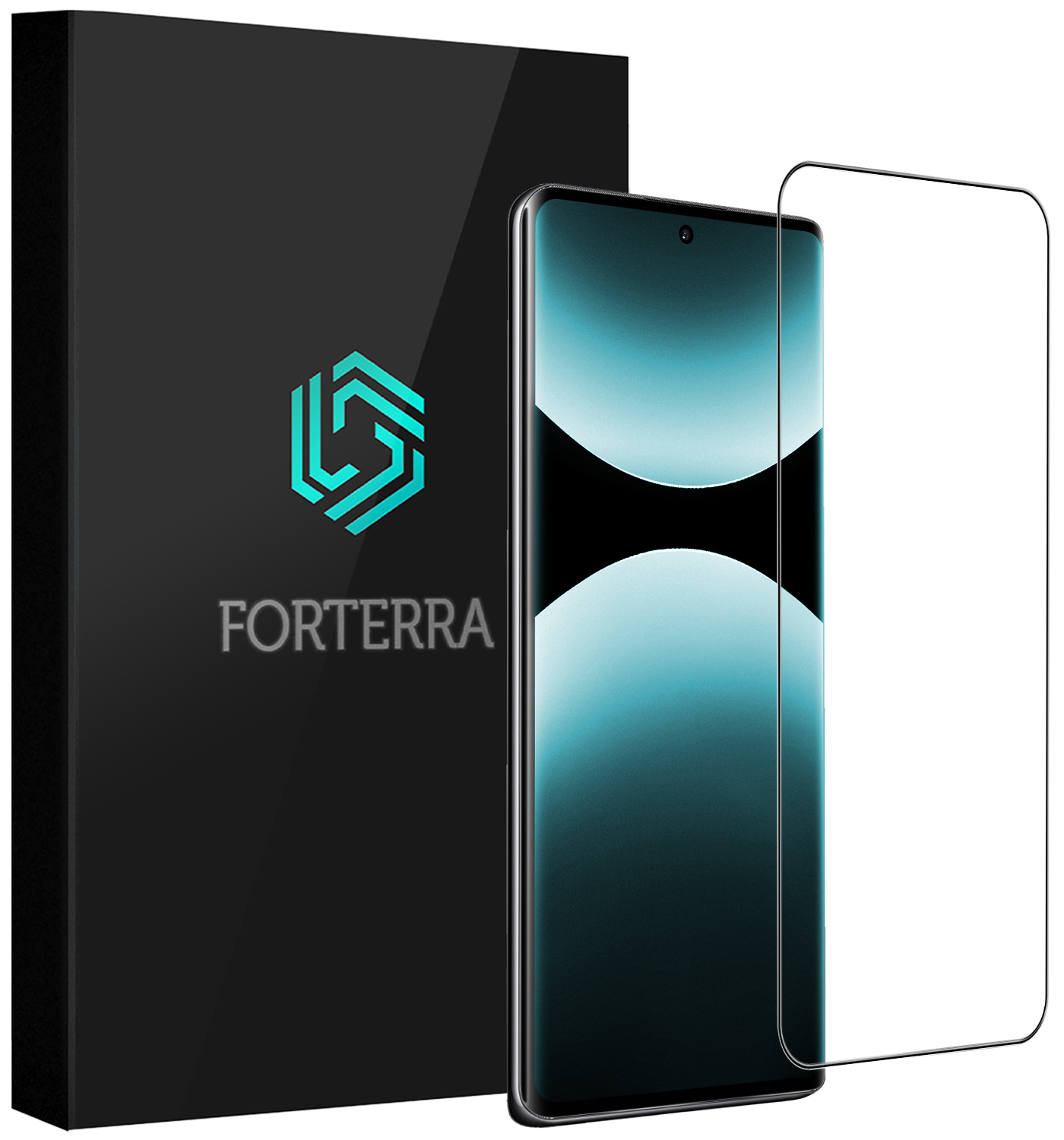 Forterra Forterra Xiaomi Redmi Note 14 Pro 5G Screenprotector Glas