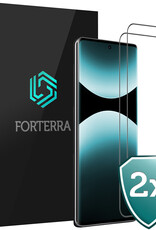 Forterra Forterra Xiaomi Redmi Note 14 Pro 5G Screenprotector Glas - 2 PACK