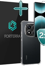 Forterra Forterra Xiaomi Redmi Note 14 Pro 5G Hoesje Shockproof Met 2x Screenprotector