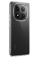 Forterra Forterra Xiaomi Redmi Note 14 Pro 5G Hoesje Siliconen - Transparant - 2 PACK