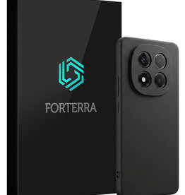 Forterra Forterra Xiaomi Redmi Note 14 Pro 5G Hoesje Siliconen - Zwart