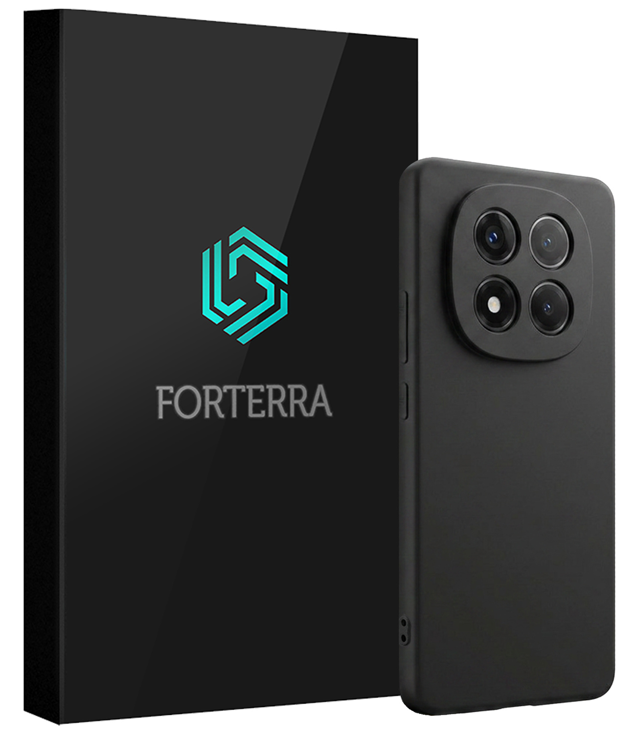 Forterra Forterra Xiaomi Redmi Note 14 Pro 5G Hoesje Siliconen - Zwart