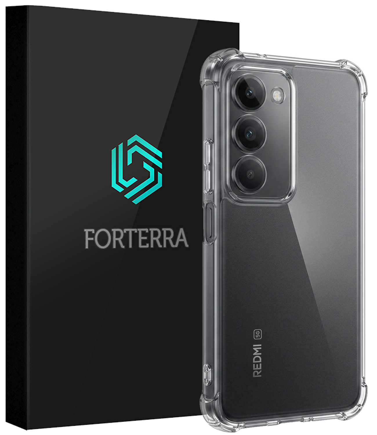 Forterra Forterra Xiaomi 15 Hoesje Shockproof - Transparant
