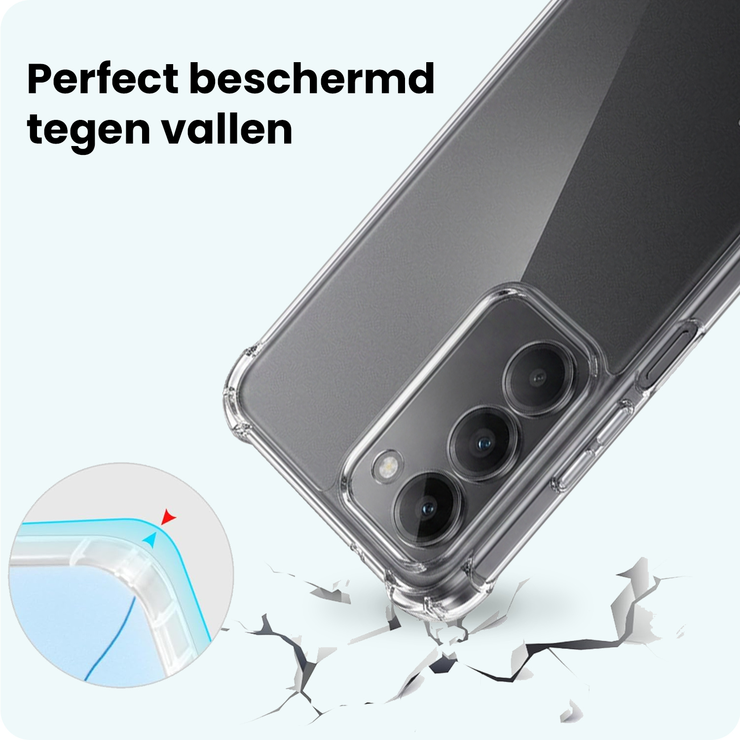 Forterra Forterra Xiaomi 15 Hoesje Shockproof - Transparant