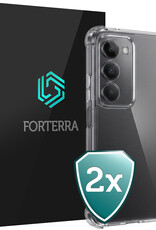 Forterra Forterra Xiaomi 15 Hoesje Shockproof - Transparant - 2 PACK