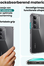 Forterra Forterra Xiaomi 15 Hoesje Shockproof - Transparant - 2 PACK