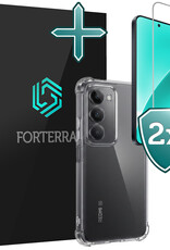 Forterra Forterra Xiaomi 15 Hoesje Shockproof Met 2x Screenprotector