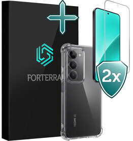 Forterra Forterra Xiaomi 15 Hoesje Shockproof Met 2x Screenprotector