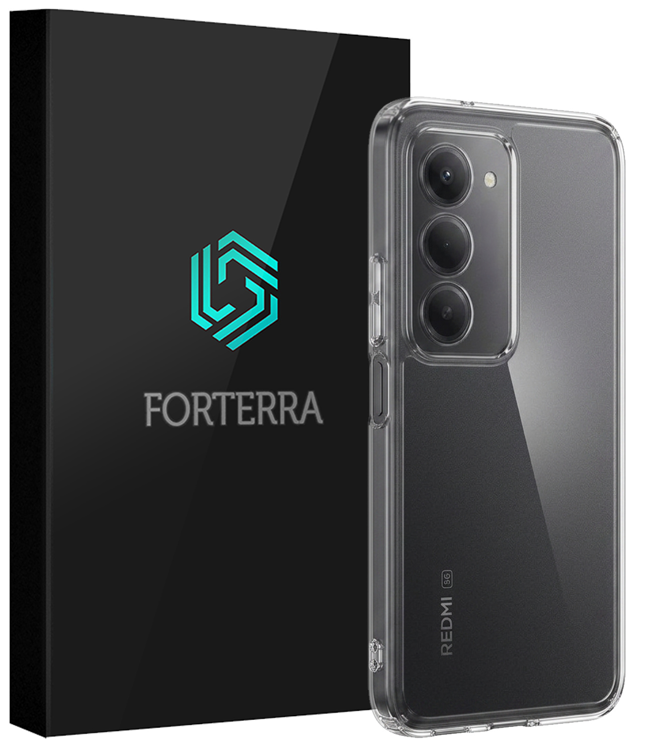 Forterra Forterra Xiaomi 15 Hoesje Siliconen - Transparant