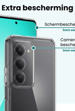 Forterra Forterra Xiaomi 15 Hoesje Siliconen - Transparant