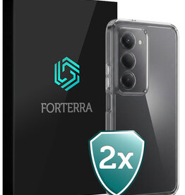 Forterra Forterra Xiaomi 15 Hoesje Siliconen - Transparant - 2 PACK