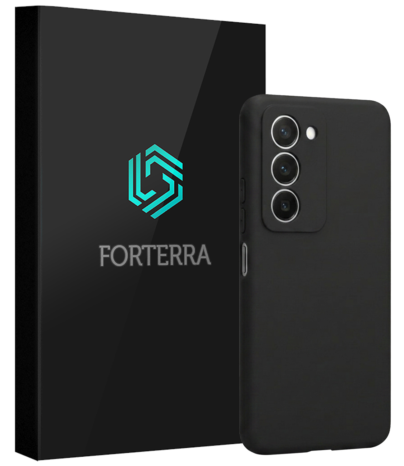 Forterra Forterra Xiaomi 15 Hoesje Siliconen - Zwart