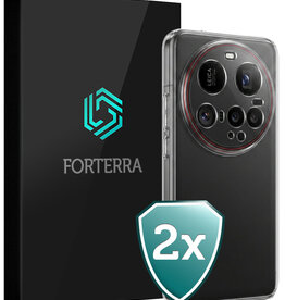 Forterra Forterra Xiaomi 15 Ultra Hoesje Siliconen - Transparant - 2 PACK