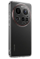 Forterra Forterra Xiaomi 15 Ultra Hoesje Siliconen Met 2x Screenprotector - Transparant