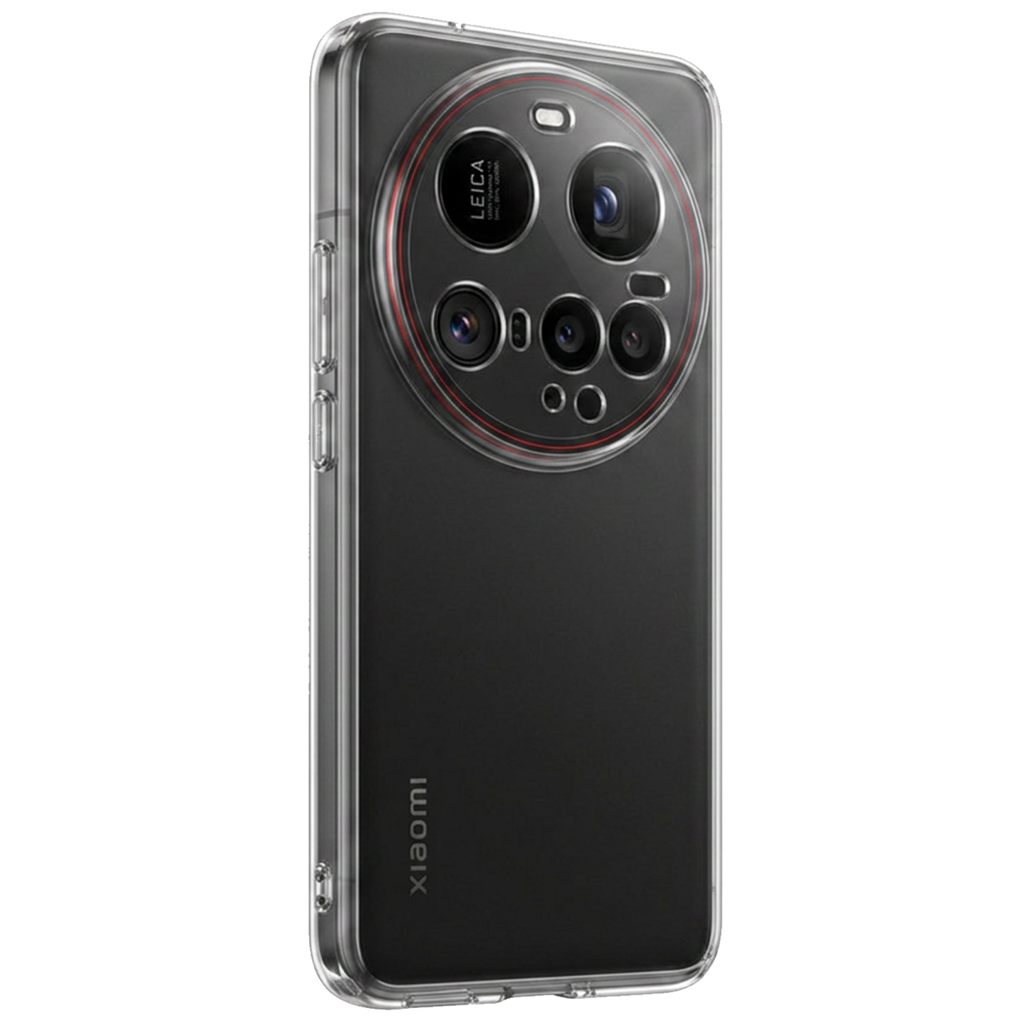 Forterra Forterra Xiaomi 15 Ultra Hoesje Siliconen Met 2x Screenprotector - Transparant