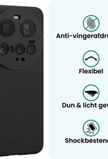 Forterra Forterra Xiaomi 15 Ultra Hoesje Siliconen - Zwart