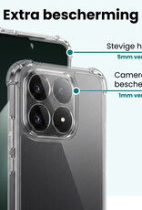 Forterra Forterra Xiaomi 15T Hoesje Shockproof Met Screenprotector