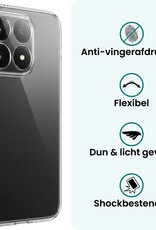 Forterra Forterra Xiaomi 15T Hoesje Siliconen - Transparant