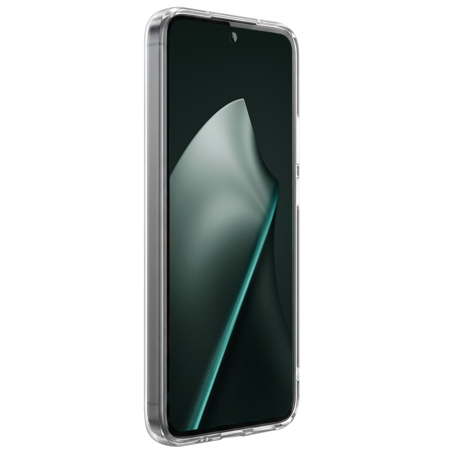 Forterra Forterra Xiaomi 15T Hoesje Siliconen Met Screenprotector - Transparant