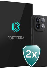 Forterra Forterra Xiaomi 15T Hoesje Siliconen - Zwart - 2 PACK