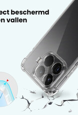 Forterra Forterra Xiaomi 15T Pro Hoesje Shockproof Met 2x Screenprotector