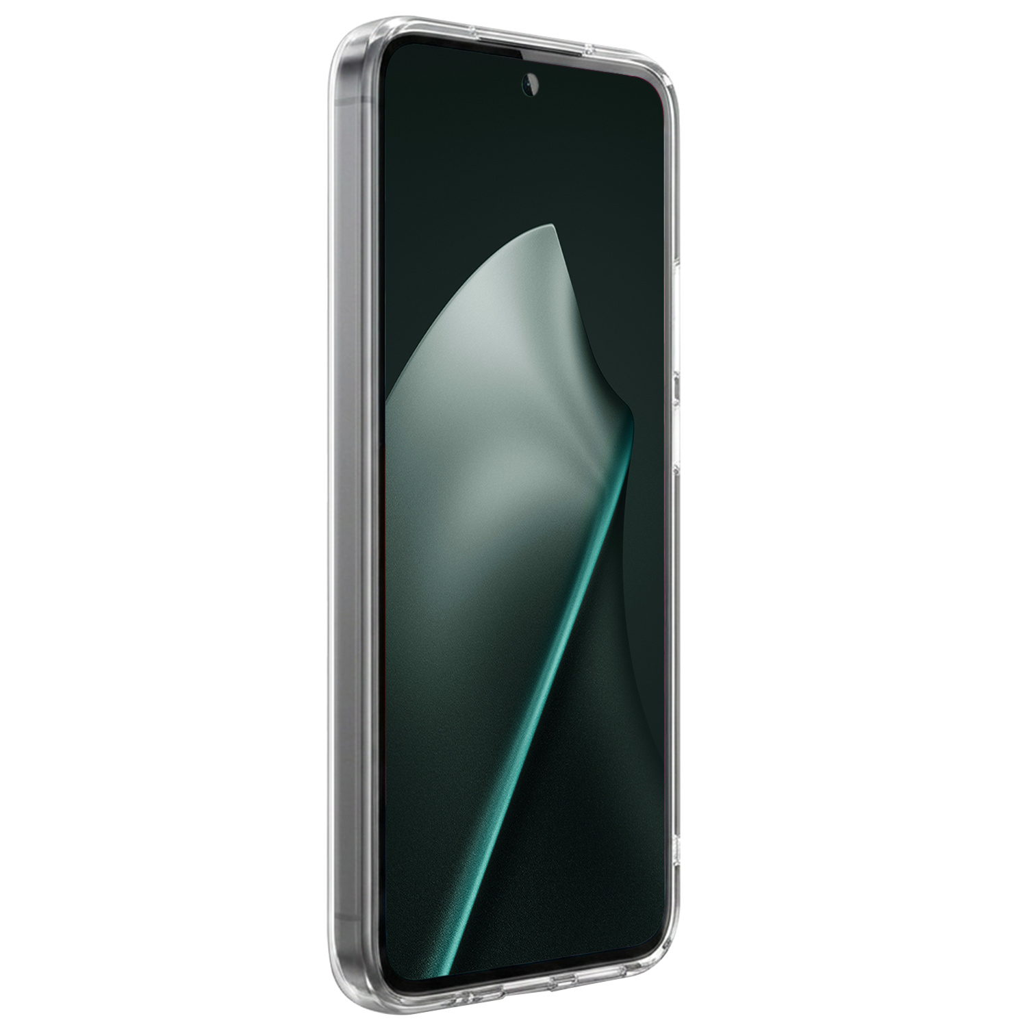 Forterra Forterra Xiaomi 15T Pro Hoesje Siliconen Met 2x Screenprotector - Transparant
