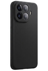 Forterra Forterra Xiaomi 15T Pro Hoesje Siliconen - Zwart