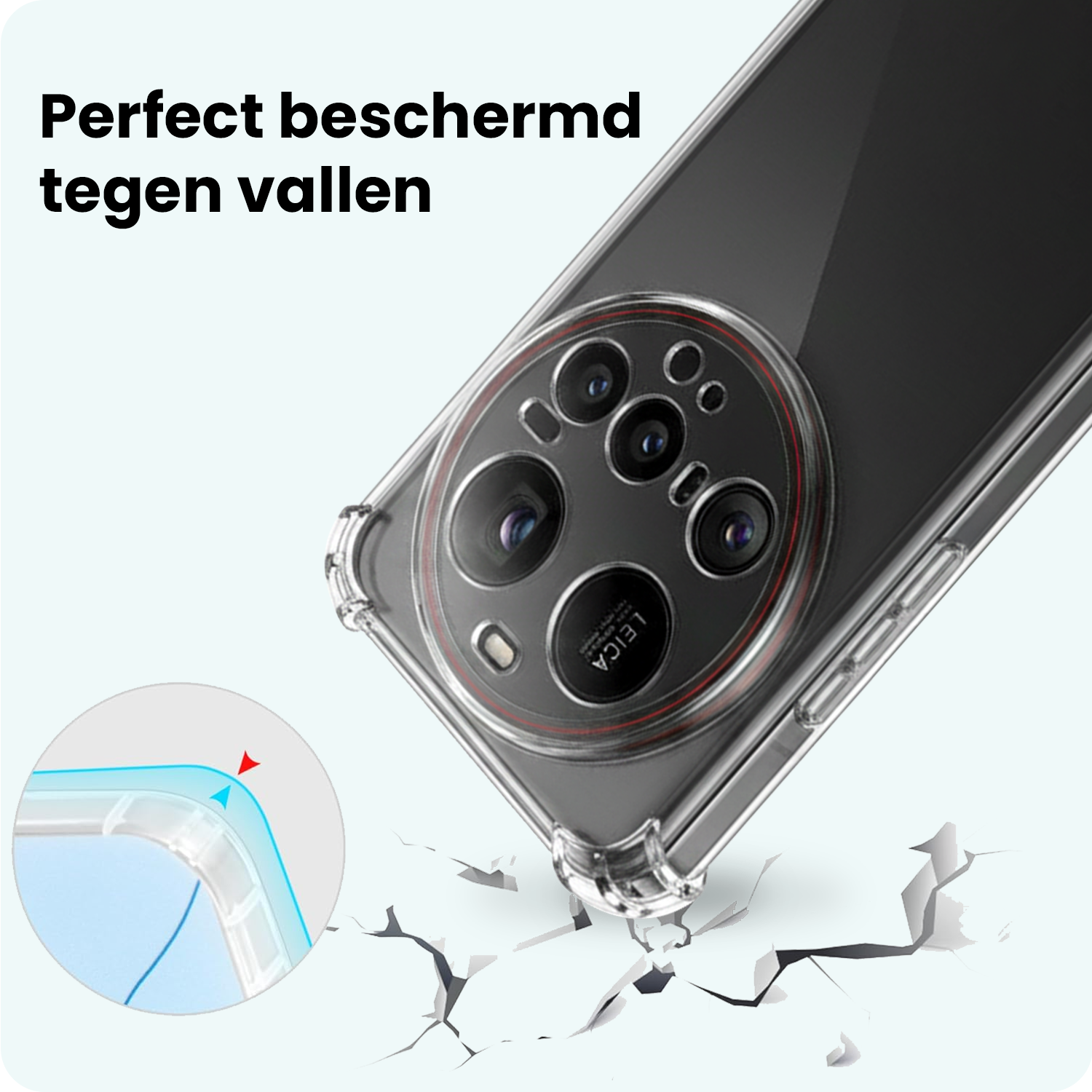 Forterra Forterra Xiaomi 15 Ultra Hoesje Shockproof - Transparant