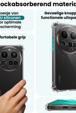 Forterra Forterra Xiaomi 15 Ultra Hoesje Shockproof - Transparant - 2 PACK